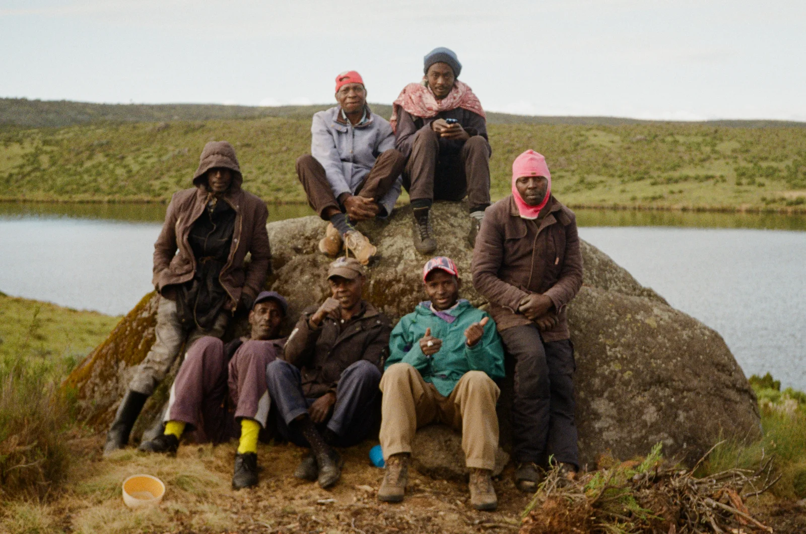 Our guides on Mount Kenya